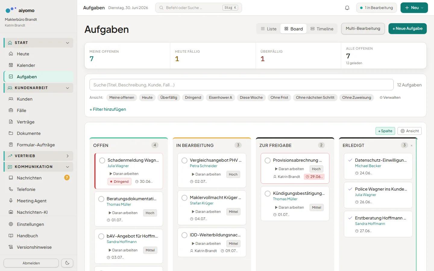 aiyomo – Workflows & Automatisierung